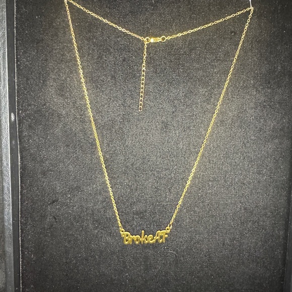 Gold Tone Necklace - Picture 2 of 2